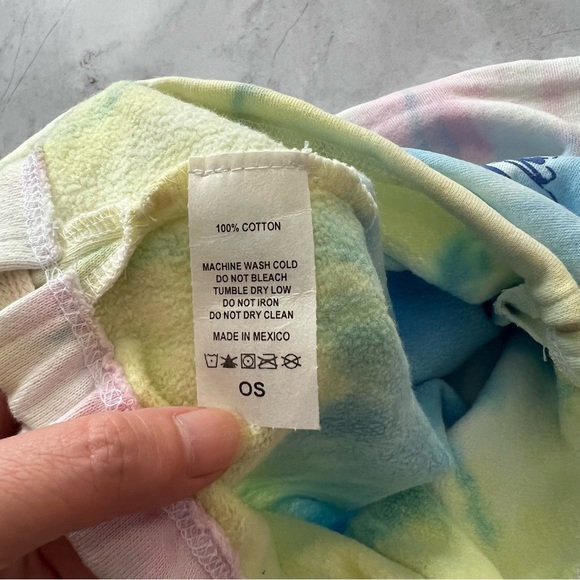 NWT Boys Lie Green Tie Dye Unreleased Drawstring Bag - Picture 7 of 7